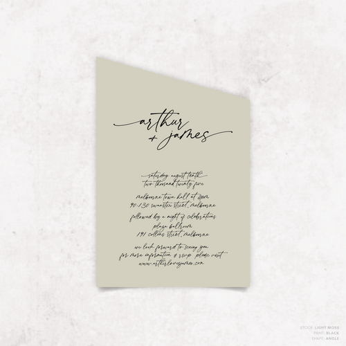 Arthur: Wedding Invitation