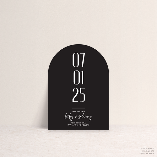 Be My Baby: Wedding Save The Date