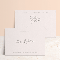 Before Sunrise: Envelope Print Front & Back