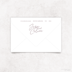 Before Sunrise: Envelope Print Back