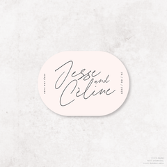 Before Sunrise: Wedding Save The Date Card