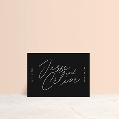 Before Sunrise: Wedding Save The Date Card