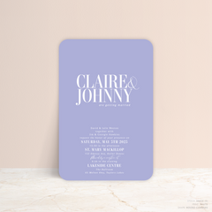 Claire: Wedding Invitation