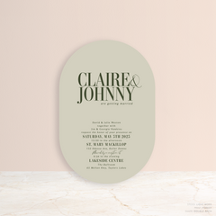 Claire: Wedding Invitation
