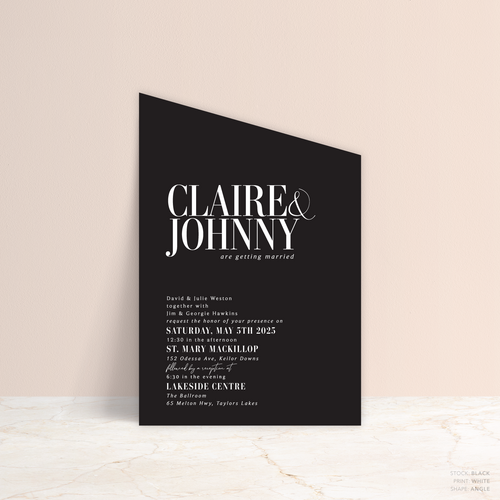 Claire: Wedding Invitation