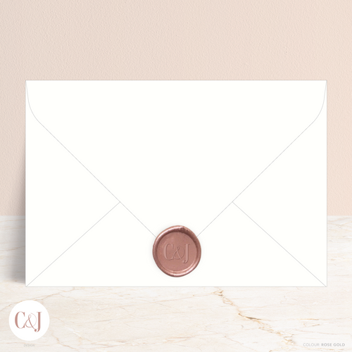 Claire: Wedding Wax Seal Sticker