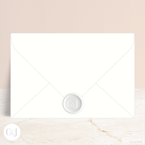 Claire: Wedding Wax Seal Sticker