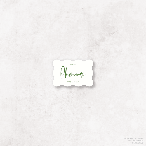 Daisuki: Wedding Place Card