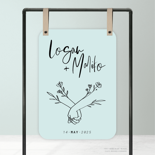 Daisuki: Wedding Welcome Sign