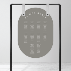 Ferris Wheel: Wedding Seating Chart