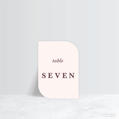 Ferris Wheel: Wedding Table Number