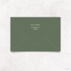 Galway Girl: Envelope Print Back