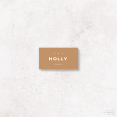 Galway Girl: Wedding Place Card