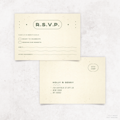 Galway Girl: Wedding RSVP Card