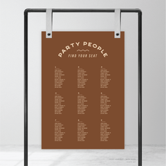 Galway Girl: Wedding Seating Chart