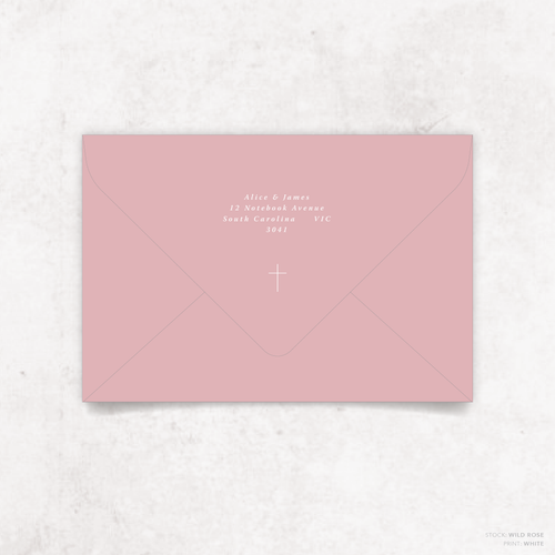 Julia: Envelope Print Back