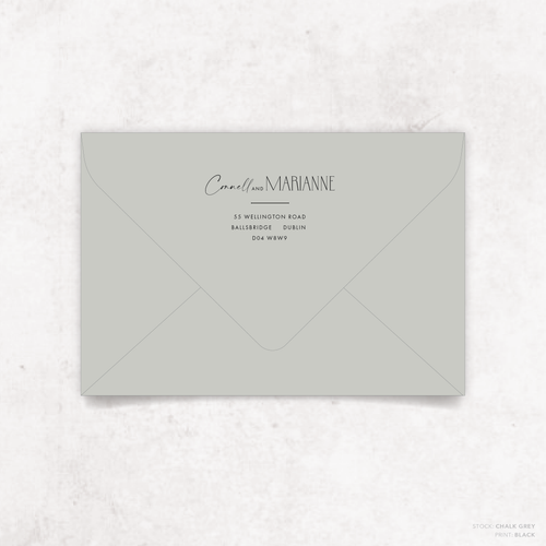 Magnetic Attraction: Envelope Print Back