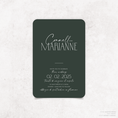 Magnetic Attraction: Wedding Invitation