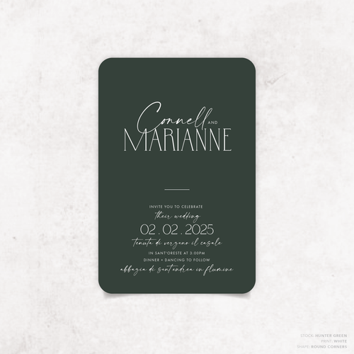 Magnetic Attraction: Wedding Invitation