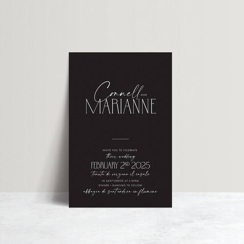 Magnetic Attraction: Wedding Invitation