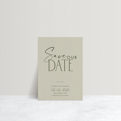 Magnetic Attraction: Wedding Save The Date