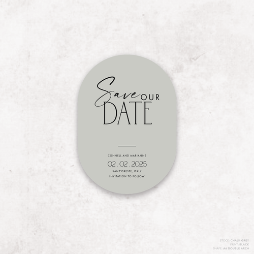 Magnetic Attraction: Wedding Save The Date