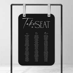 Magnetic Attraction: Wedding Seating Chart