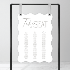 Magnetic Attraction: Wedding Seating Chart