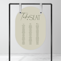 Magnetic Attraction: Wedding Seating Chart
