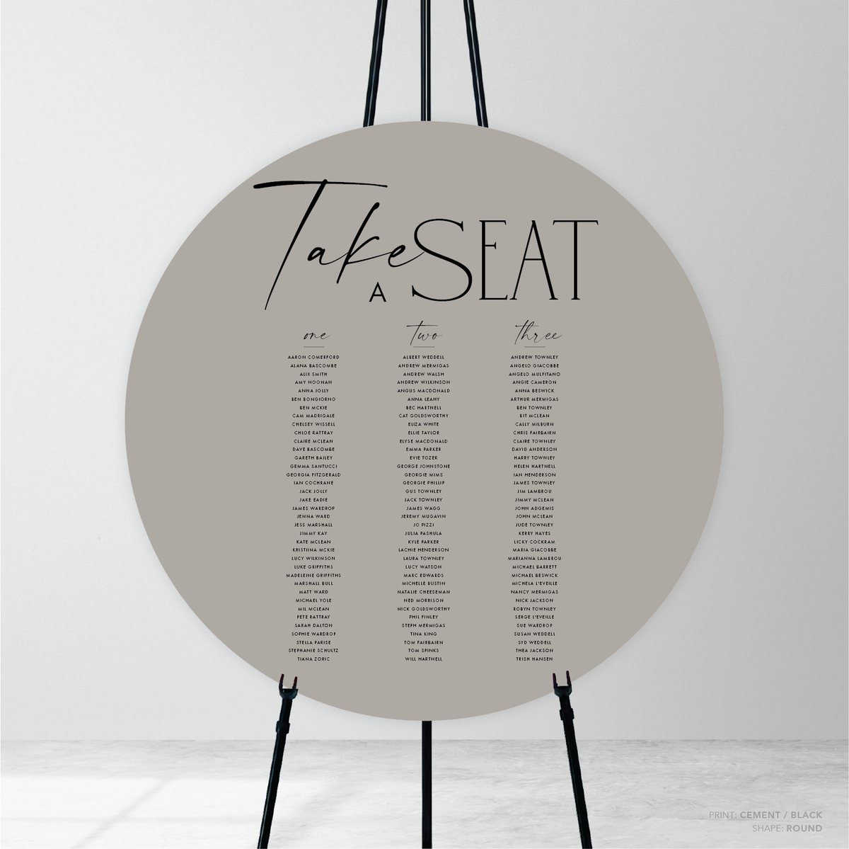 Attraction Wedding Seating Chart adelphi mou