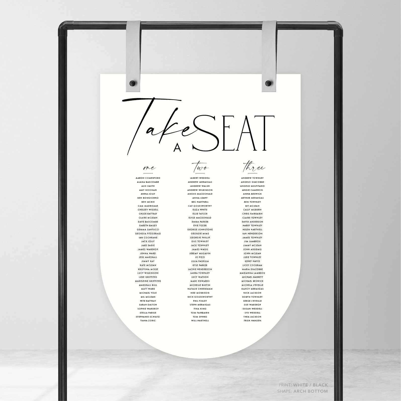 Attraction Wedding Seating Chart adelphi mou
