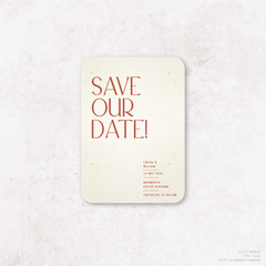 Me And You: Wedding Save The Date