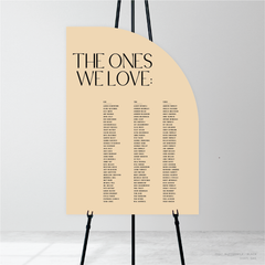 Me And You: Wedding Seating Chart