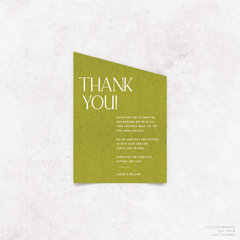 Me And You: Wedding Thank You Card
