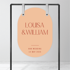 Me And You: Wedding Welcome Sign