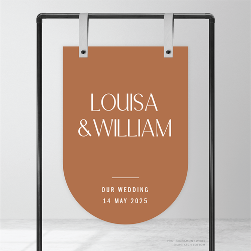 Me And You: Wedding Welcome Sign