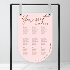 Olivia: Baptism Seating Chart