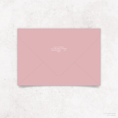 Oscar: Envelope Print Back