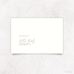 Oscar: Envelope Print Front