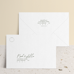 Seabrook: Envelope Print Front & Back