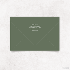 Seabrook: Envelope Print Back