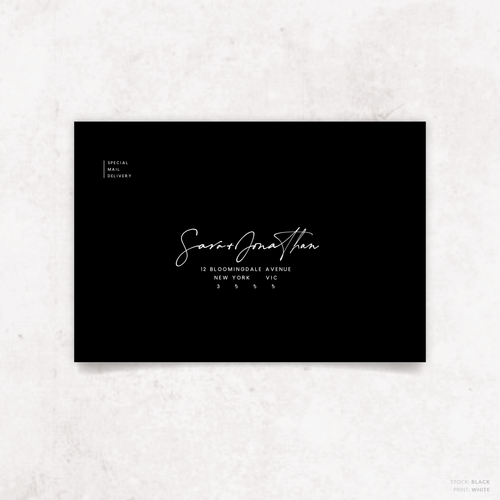 Serendipity: Envelope Print Front