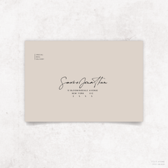 Serendipity: Envelope Print Front