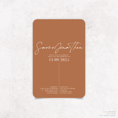 Serendipity: Wedding Invitation