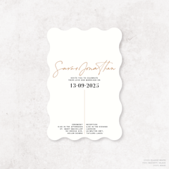 Serendipity: Wedding Invitation