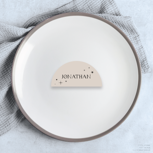 Starry: Wedding Place Card