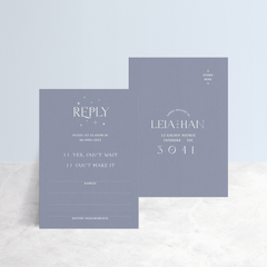 Starry: Wedding RSVP Card