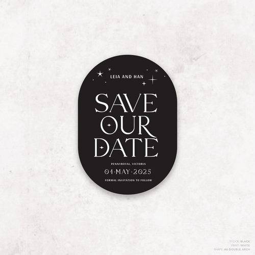 Starry: Wedding Save The Date