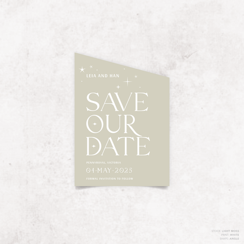Starry: Wedding Save The Date