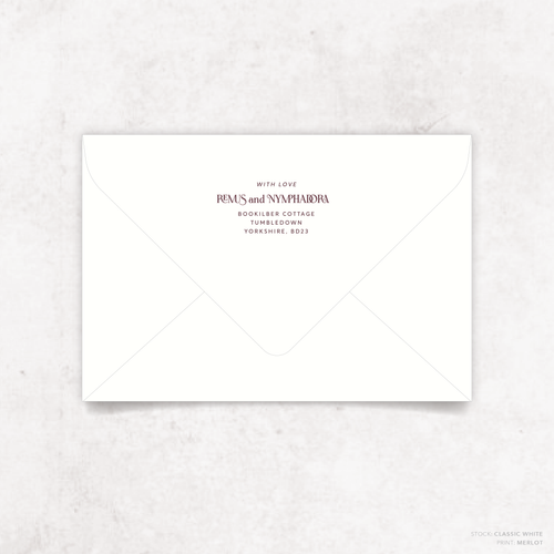 Wolfsbane: Envelope Print Back
